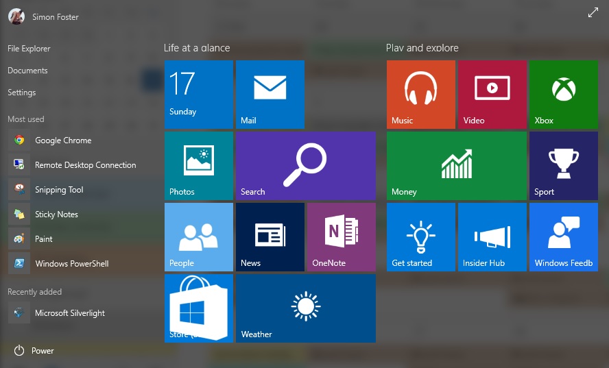 Trying windows 10