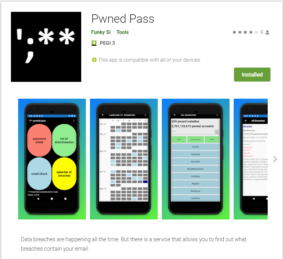Pwned Pass Update