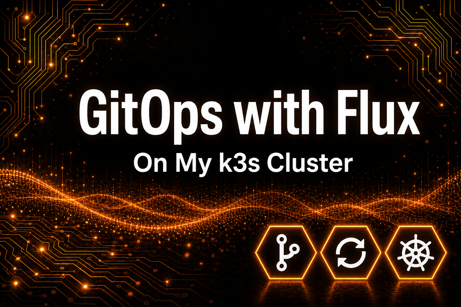 GitOps with Flux on my k3s cluster