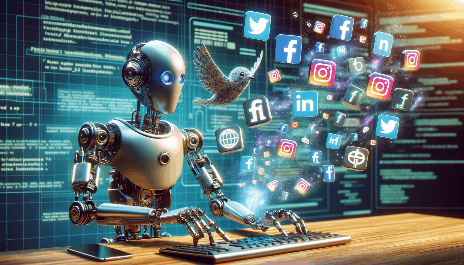Automate social posts with AI in .NET